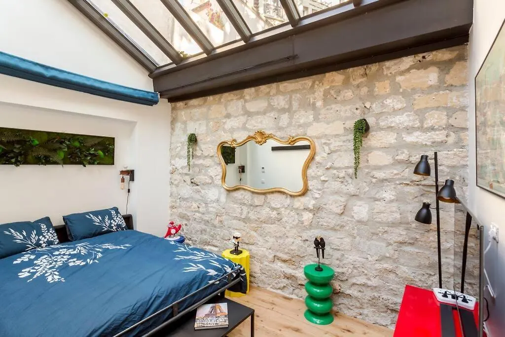 Relais Cocorico - Town House 4 Private Suites, Ac Cinema Gym & Sauna Paris France