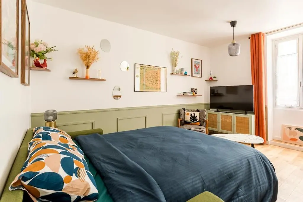 Relais Cocorico - Town House 4 Private Suites, Ac Cinema Gym & Sauna Paris Appartement