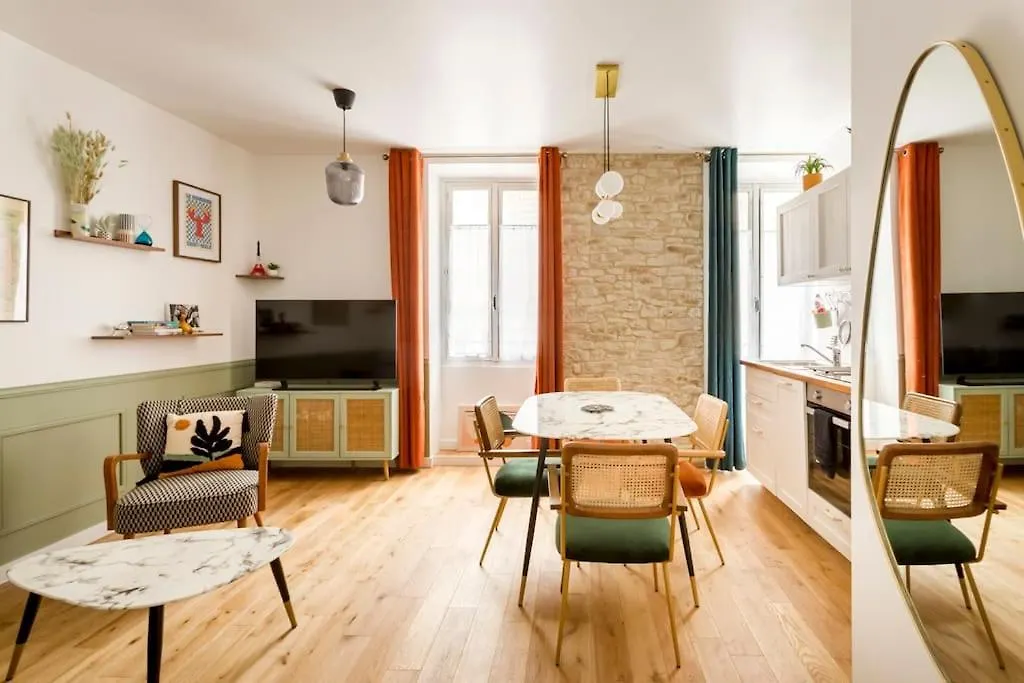Relais Cocorico - Town House 4 Private Suites, Ac Cinema Gym & Sauna Paris Appartement