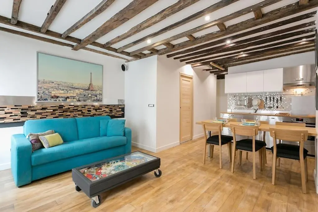 Relais Cocorico - Town House 4 Private Suites, Ac Cinema Gym & Sauna Paris